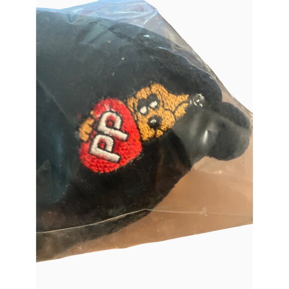 Tonka Pound Puppies Plush Toy Black Machine Washable Vintage 1986 - Picture 2 of 15